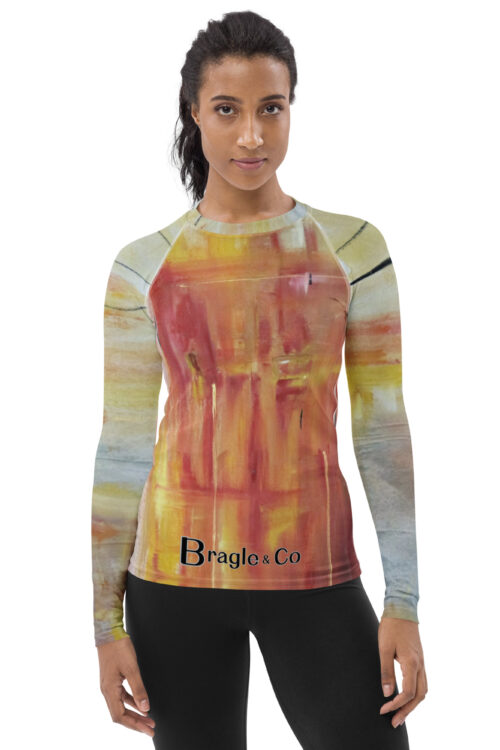 Bragle  Brown Women’s Rash Guard