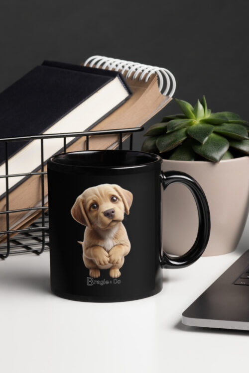 Bragle Black Glossy Mug