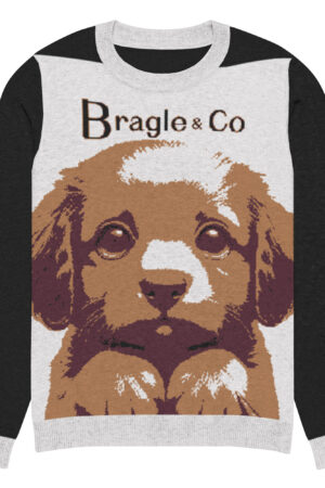 Knitted crew neck sweater - Bragle