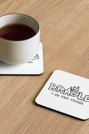Cork-back coaster - Bragle