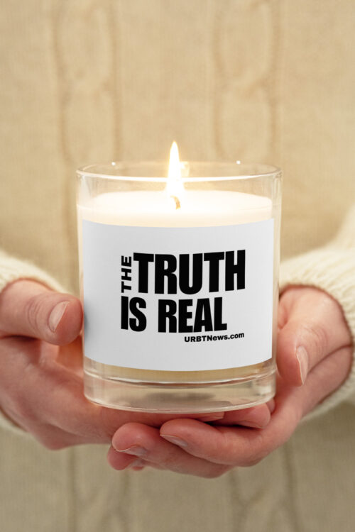 Glass Jar soy Wax Candle – The Truth is Real